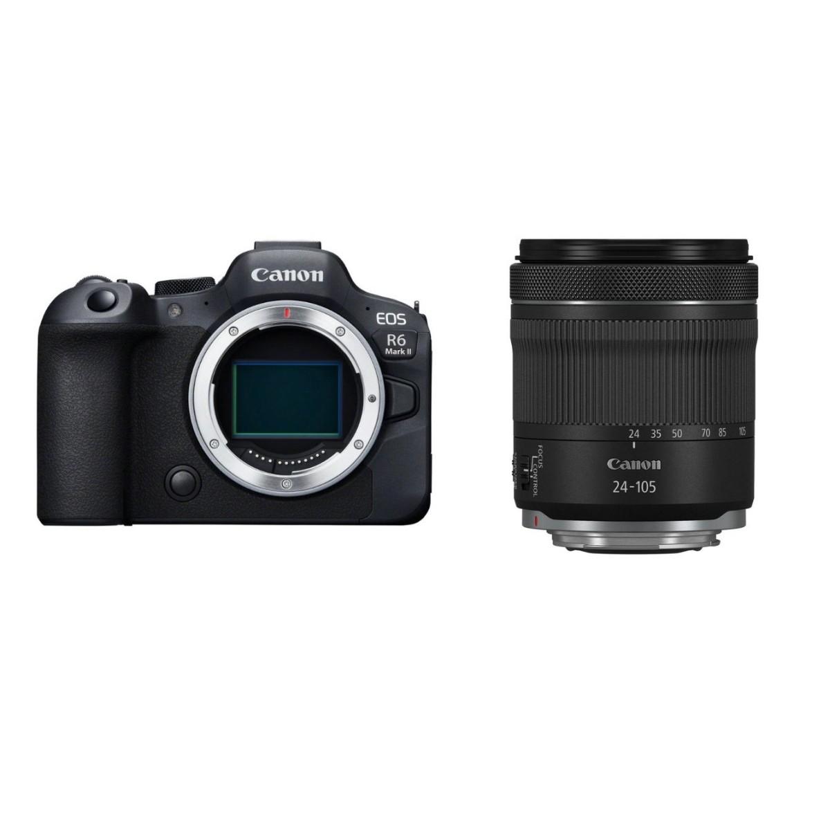 Canon EOS R6 mark ll + RF 24-105 F4-7.1 IS STM - Fotocamera Mirrorless - Garanzia Canon Italia